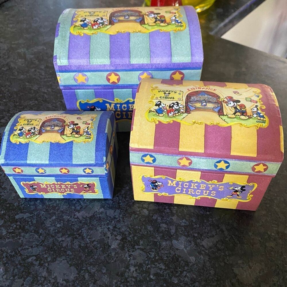 Mickey Mouse - Circus - Nesting Boxes by Tri-Coastal Designs for Disney
